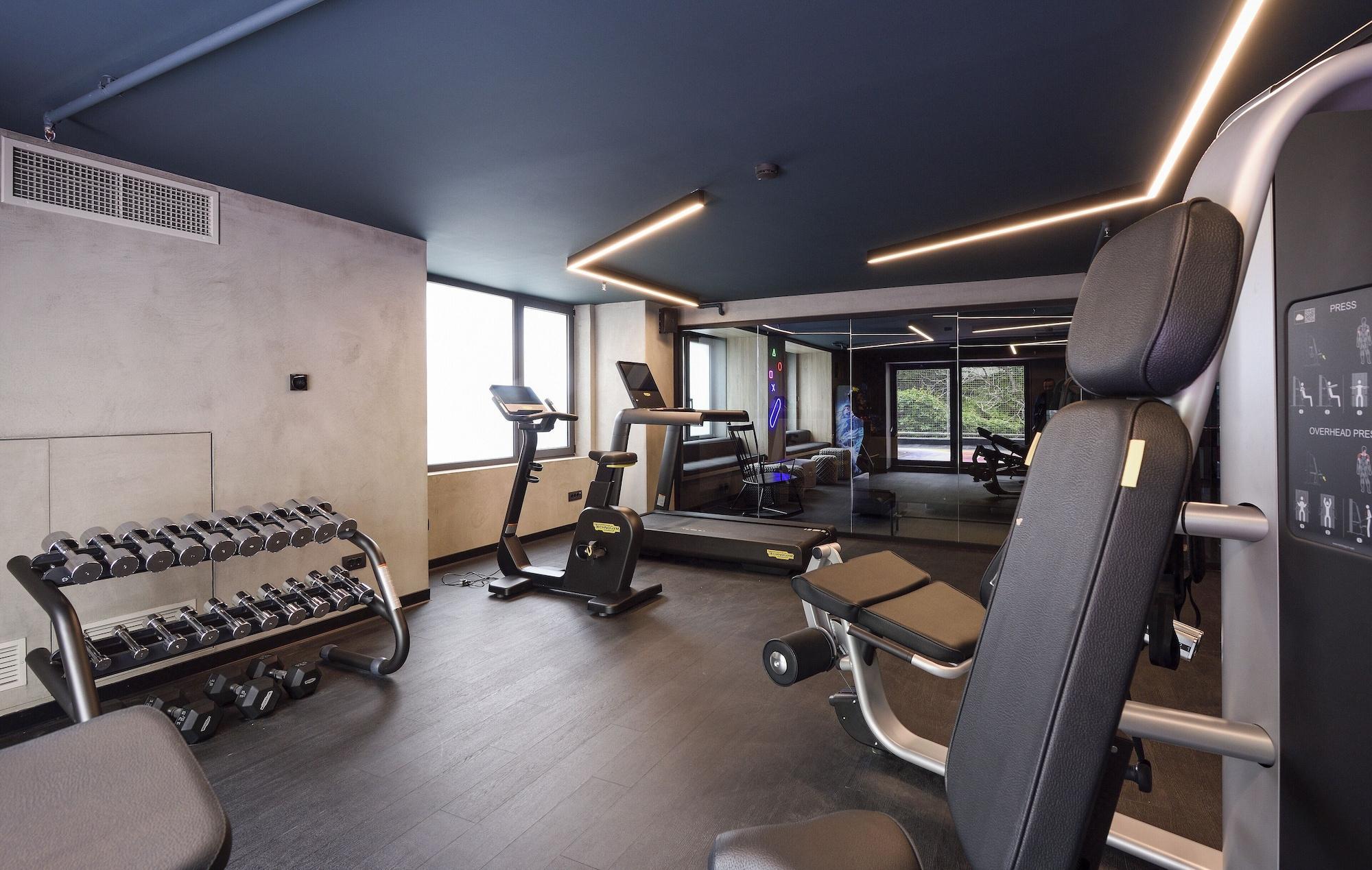 Onoma Hotel Selanik Dış mekan fotoğraf The gym at the hotel