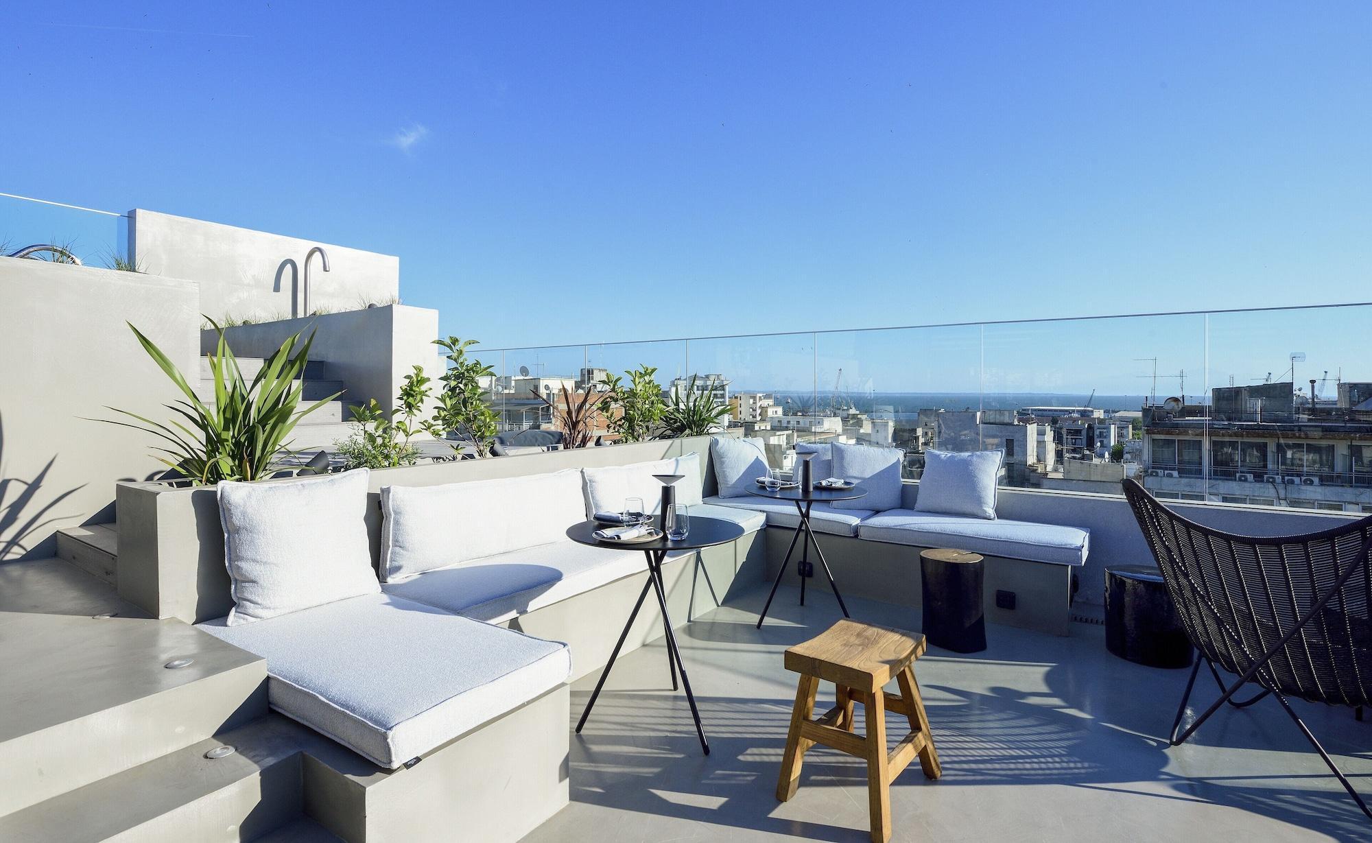 Onoma Hotel Selanik Dış mekan fotoğraf Rooftop terrace